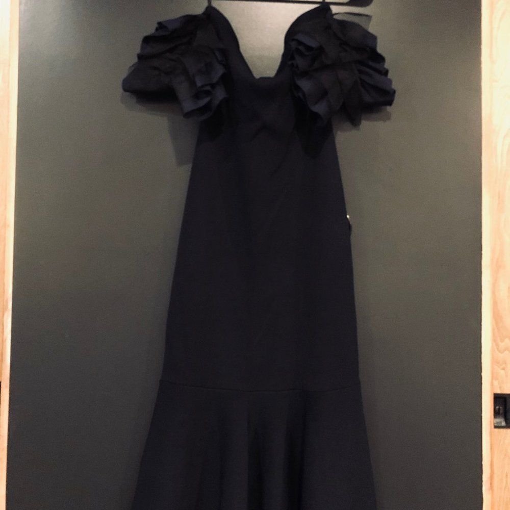 Sachin + Babi Ruffle Cocktail Dress
